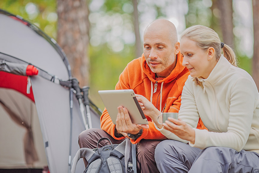 camping with wifi drome