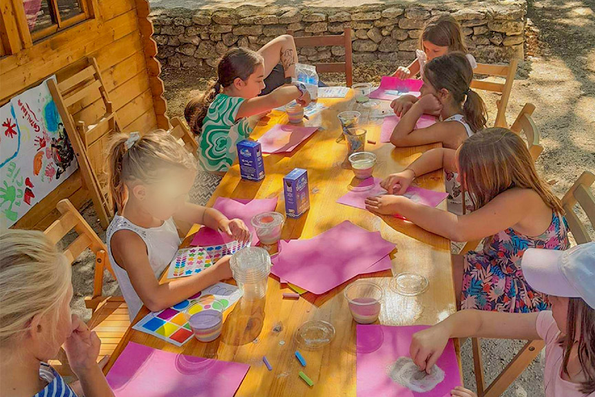 club enfant camping les truffieres