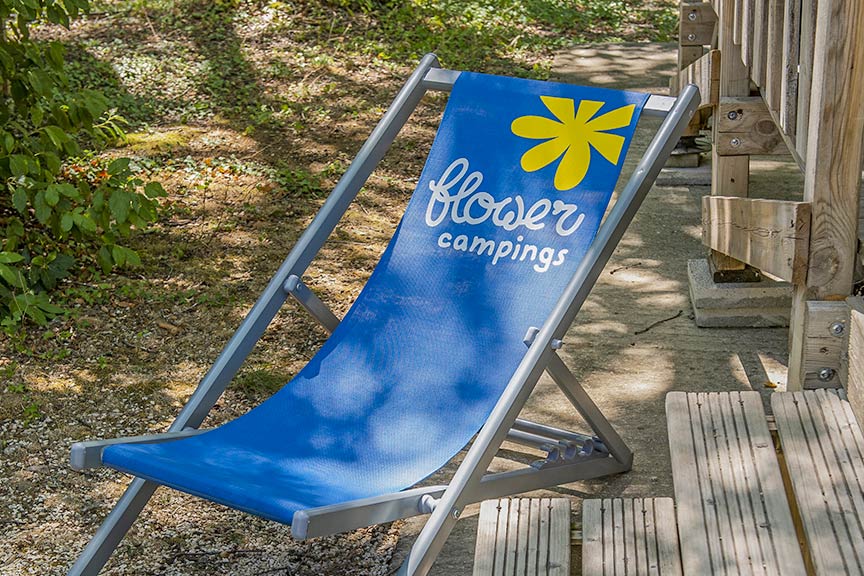 flower camping truffieres in der Drome