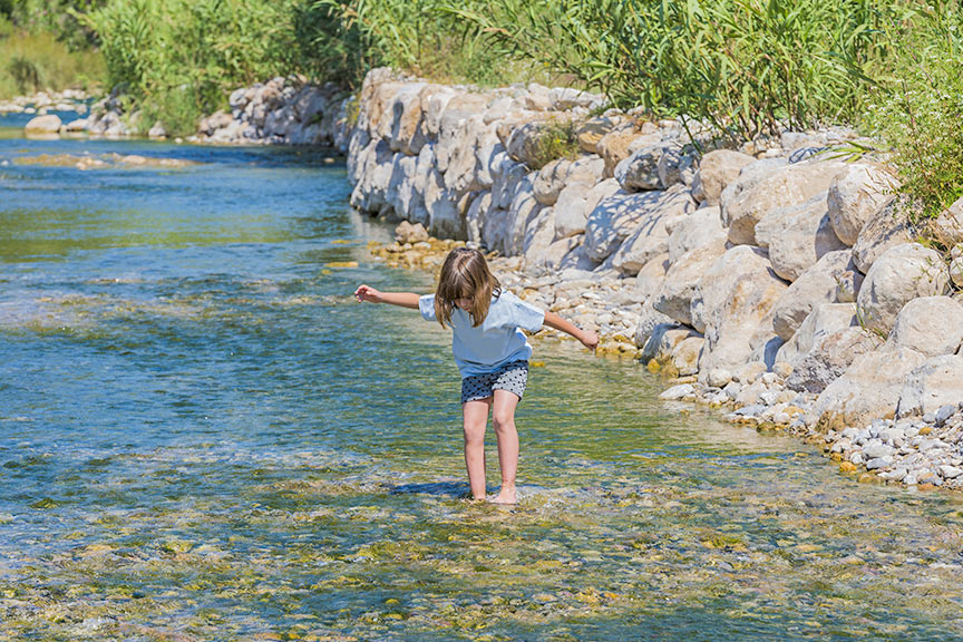 river swimming in the drome