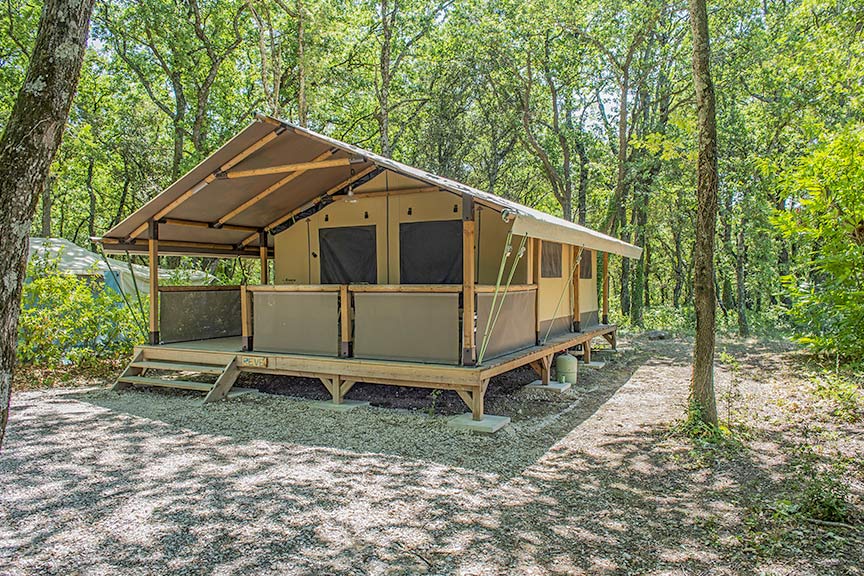 profitez de vacances glamping dans la drome