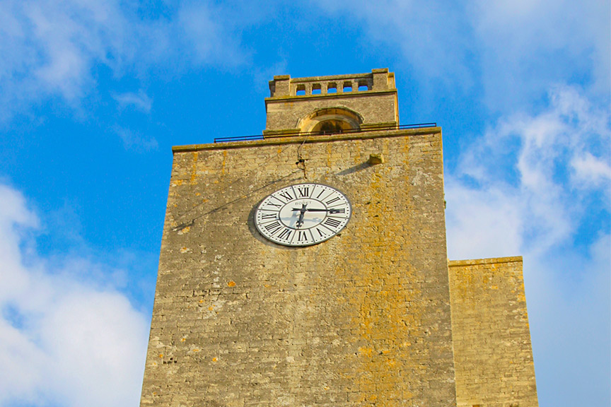 tour de chamaret near camping les truffieres