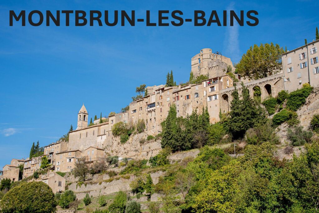 montbrun les bains facades village