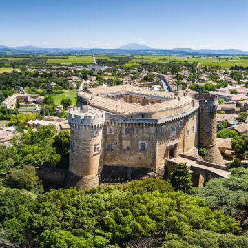 suze vue du ciel drone paysage ensemble